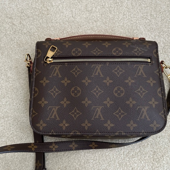 Louis Vuitton pouchette Métis monogram classic brown with strap and dust bag - Picture 4 of 4